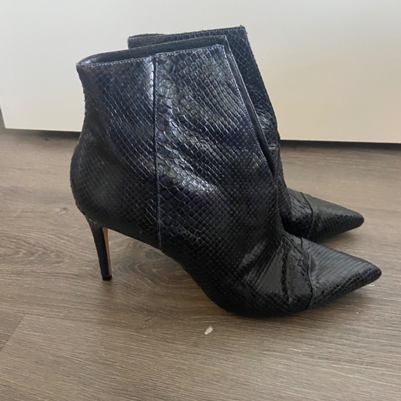Alexandre Birman Night Blue Python Boot - Picture 3 of 5